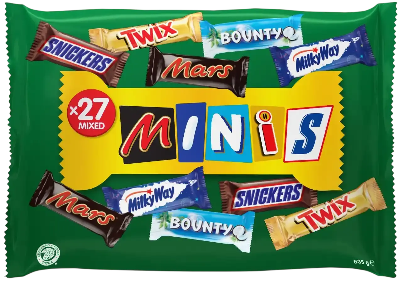 Цукерки Набір Mixed Minis 27 шт Цукерки Набір Mixed Minis 27 шт