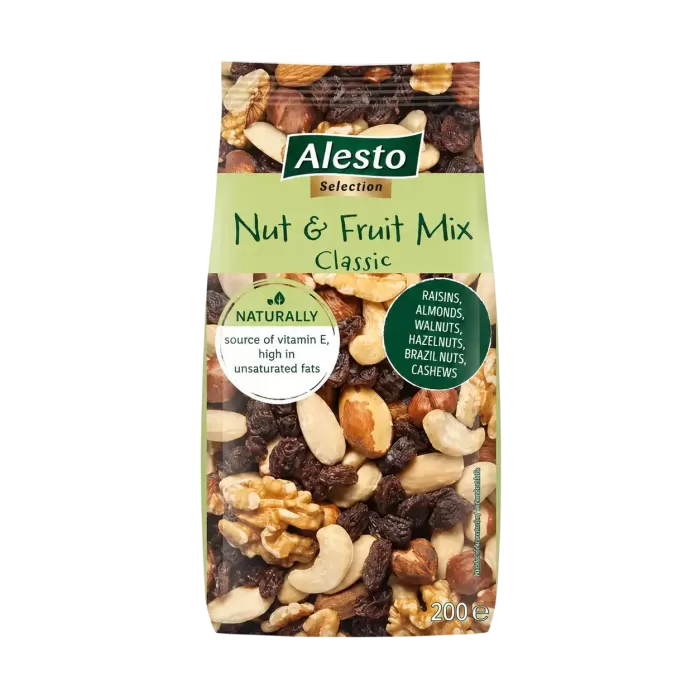 Alesto Мікс фруктів і горішків Classic 200г