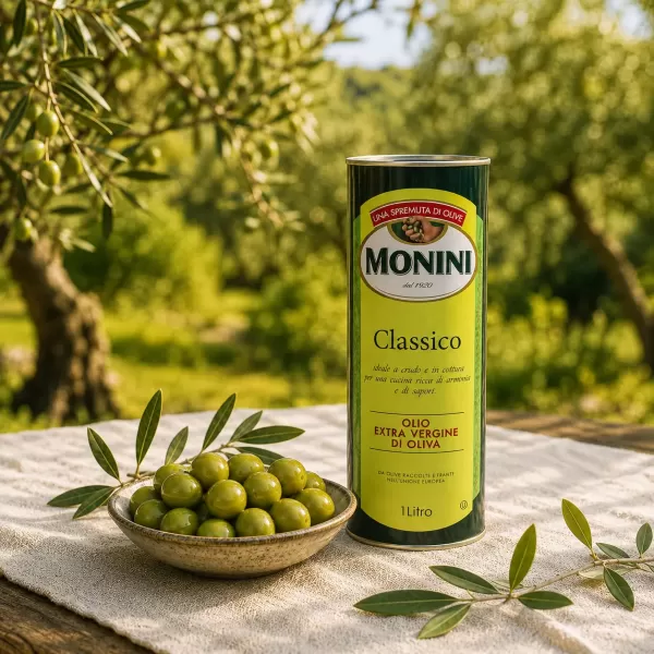 Олія оливкова Monini Classico Extra Virgin холодного віджиму жестяна пляшка 1л