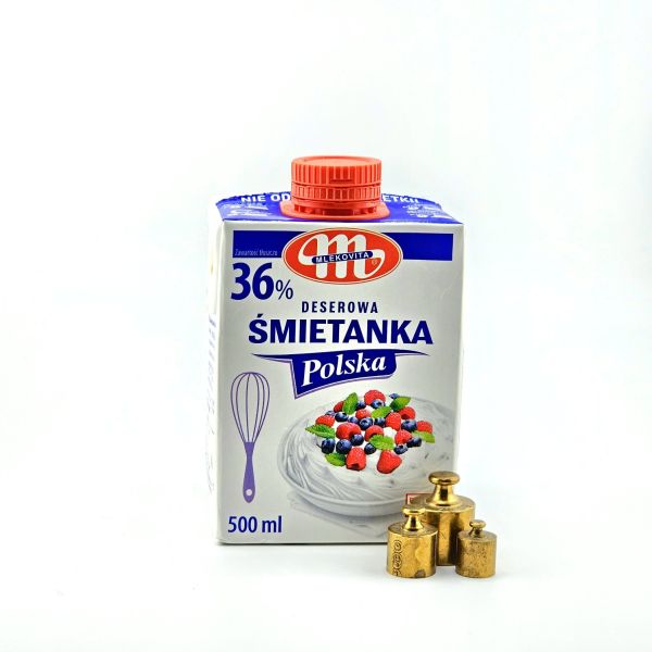 Вершки 36% "Mlekovita" фасування 0.5л