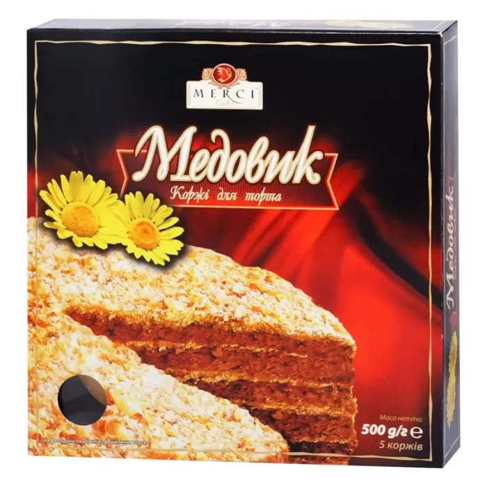 Коржі для торта Merci Медовик