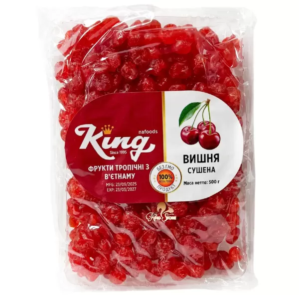 Вишня сушена King 500г