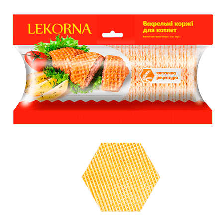 ВАФЕЛЬНІ КОРЖІ «Бризолі Лекорна»
