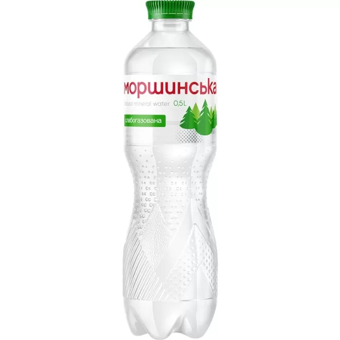 Моршинська мінеральна слабогазована Вода 0,5л