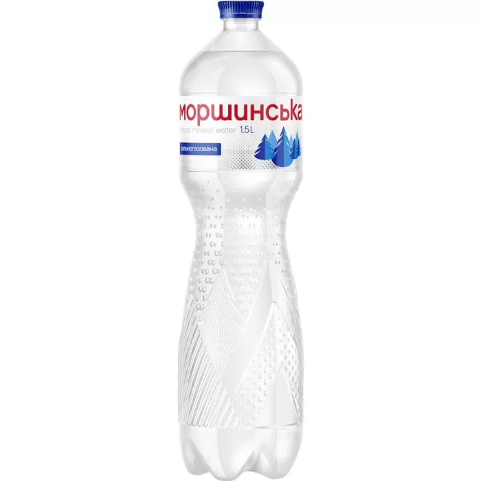 Моршинська мінеральна сильногазована Вода 1,5л