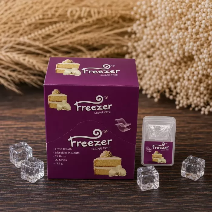 Освіжаючі смужки Freezer ванільний десерт 0,8г