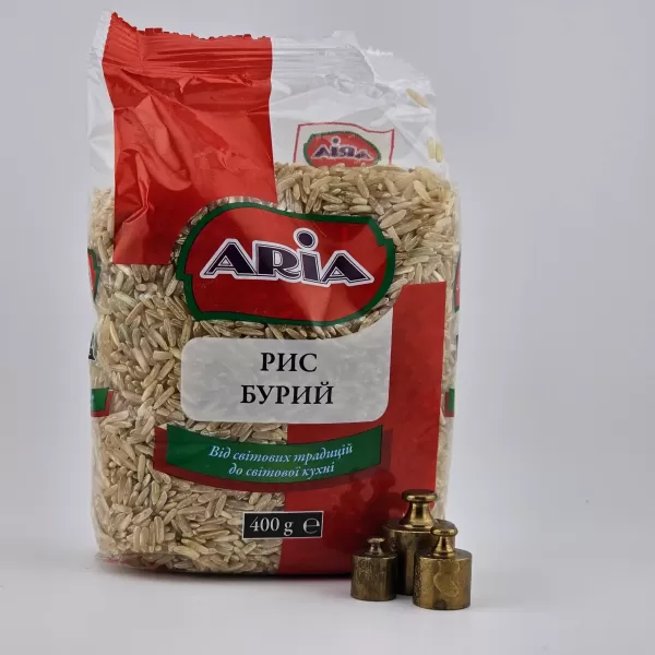 Рис бурий ТМ Aria 400г