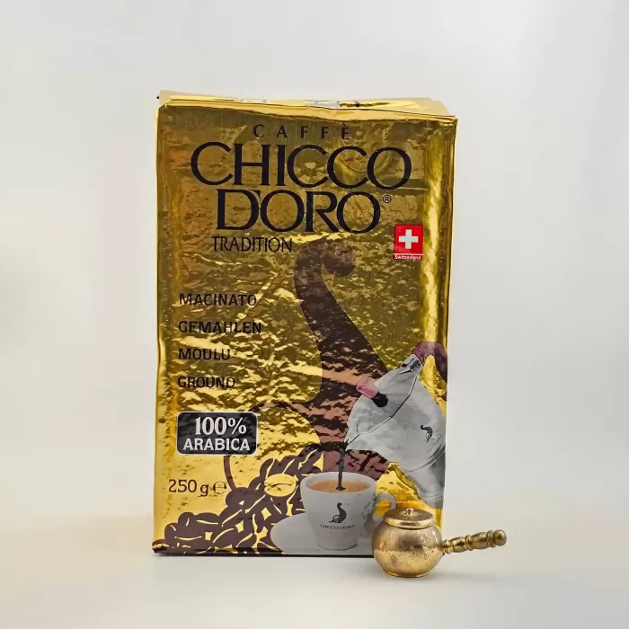 Кофе Chicco D'oro Тradition 100% arabica мелена 250 г