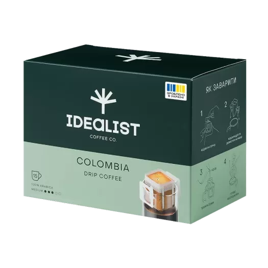 Дріп кава "Колумбія" 15шт