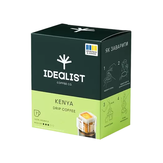 Дріп кава Кенія (7 шт)/уп.