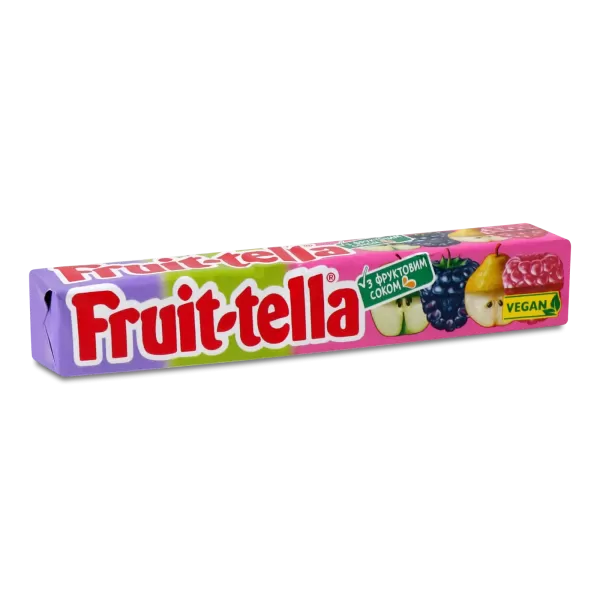 Цукерки Fruittella «Садові фрукти» жувальні, 41г
