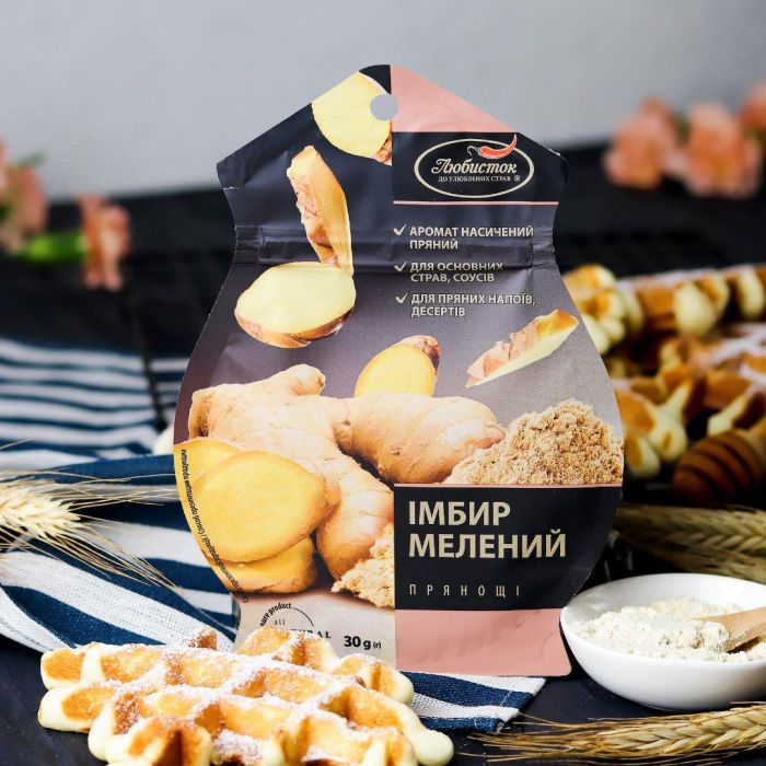 Імбир мелений ТМ "Любисток" 30г