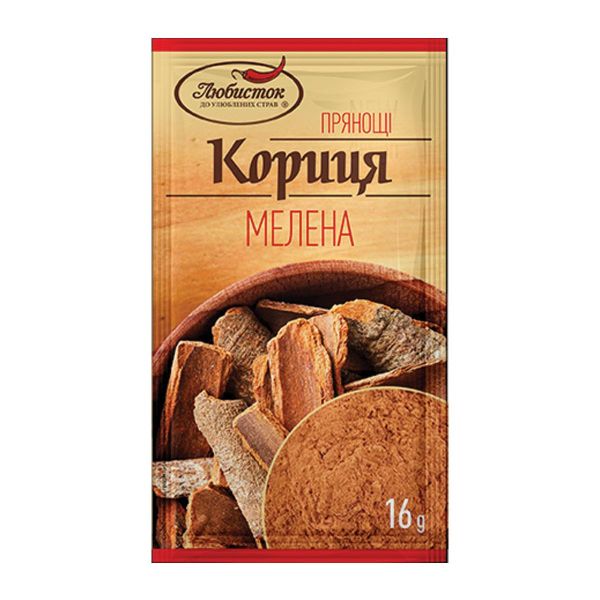 Кориця мелена Любисток 16г