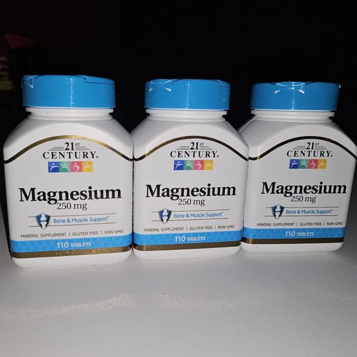 Магній, 250 мг, 110 таблеток
