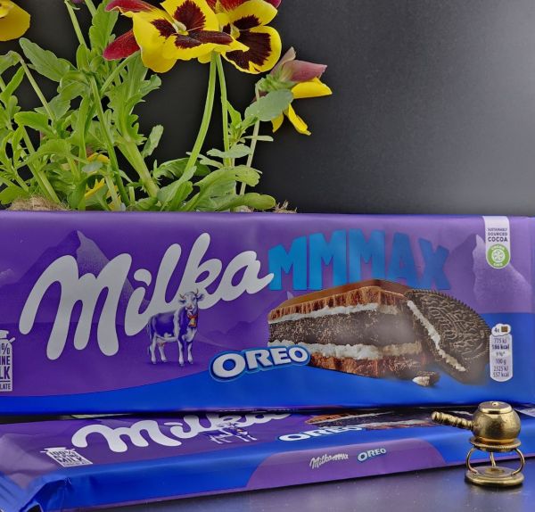 Шоколад Milka Oreo молочна начинка та хрумке печиво орео