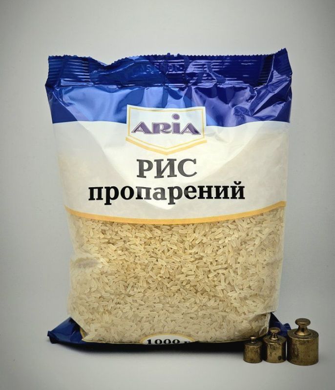 Рис пропарений  Aria 1кг