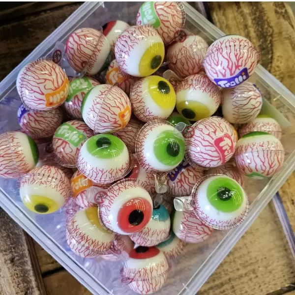 Желейні цукерки Trolli Glotzer Тролі Очі 60 штук 1128 г Німеччина