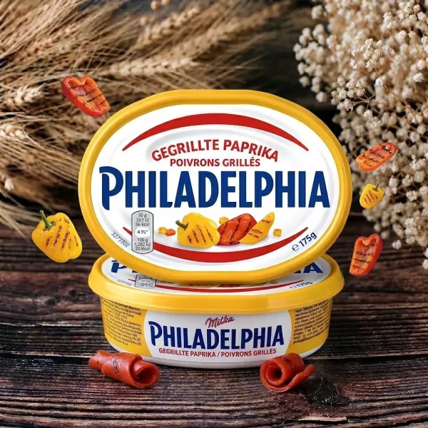 Philadelphia Крем-сир Паприка Гриль 175г Philadelphia Крем-сир Паприка Гриль 175г