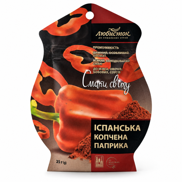 Іспанська копчена паприка "Смаки світу" Іспанська копчена паприка "Смаки світу"