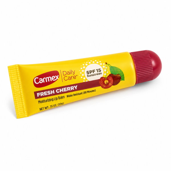 Carmex, Daily Care, зволожуючий бальзам для губ, свіжа вишня SPF 15, 10 г Carmex, Daily Care, зволожуючий бальзам для губ, свіжа вишня SPF 15, 10 г