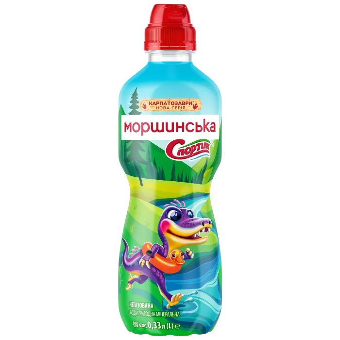 Моршинська негазована вода Спортик 0,33 л 12шт