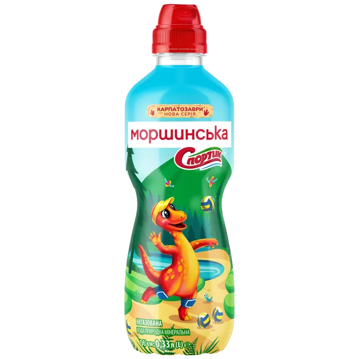Моршинська негазована вода Спортик 0,33 л 12шт