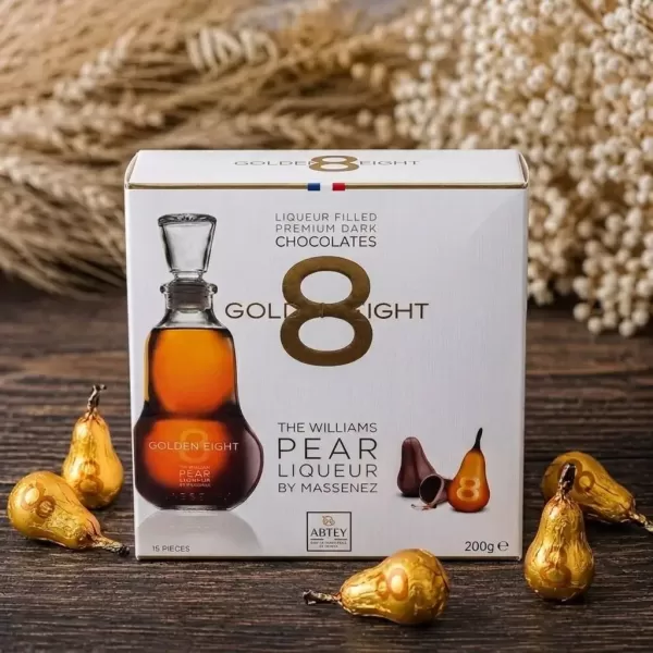 Шоколадні цукерки Golden Eight Abtey 150г Шоколадні цукерки Golden Eight Abtey 150г